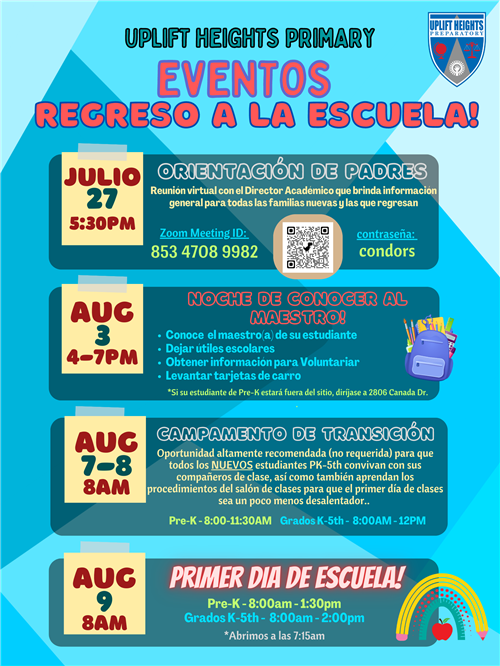 Back to School Flyer